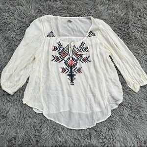 Ecote Boho Top, Size Small